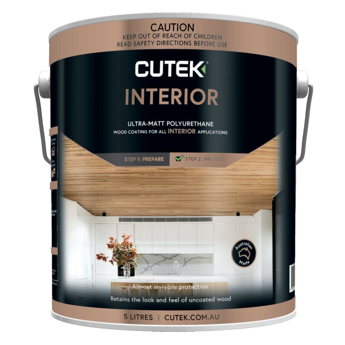 Cutek® Interior Invisible Ultra-Matt Polyurethane 5L