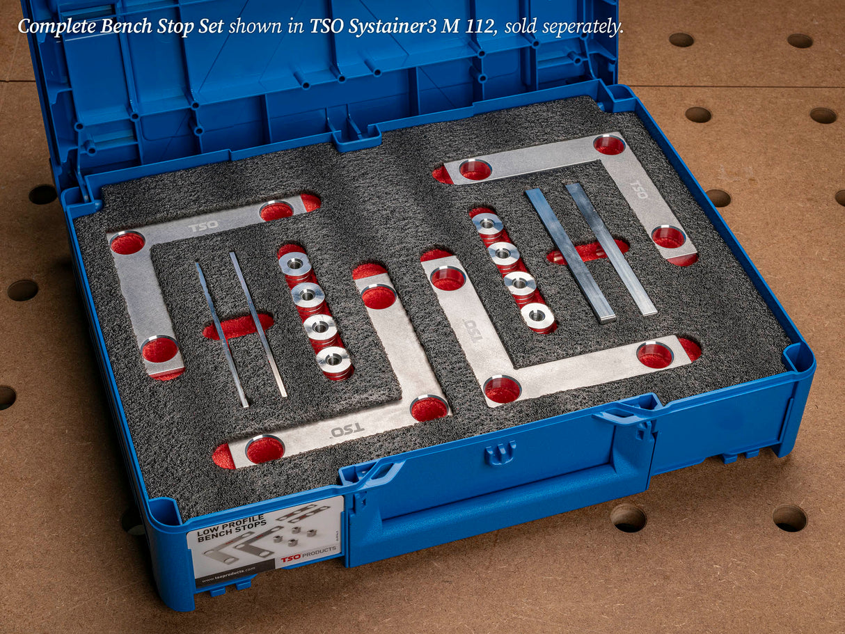 TSO Products Complete Bench Stop Bundle (Ultra Low & Low Profile Stops)