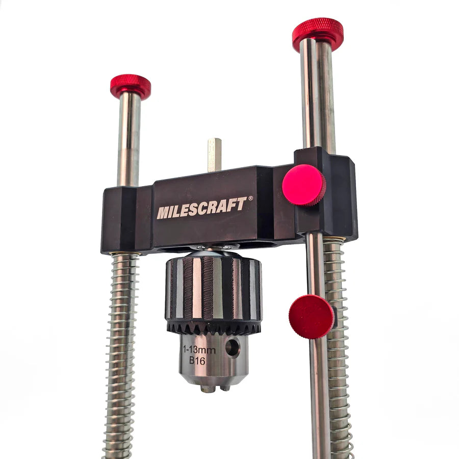 Milescraft DrillMatePRO Portable Drill Guide Versatile Drill Press Alternative
