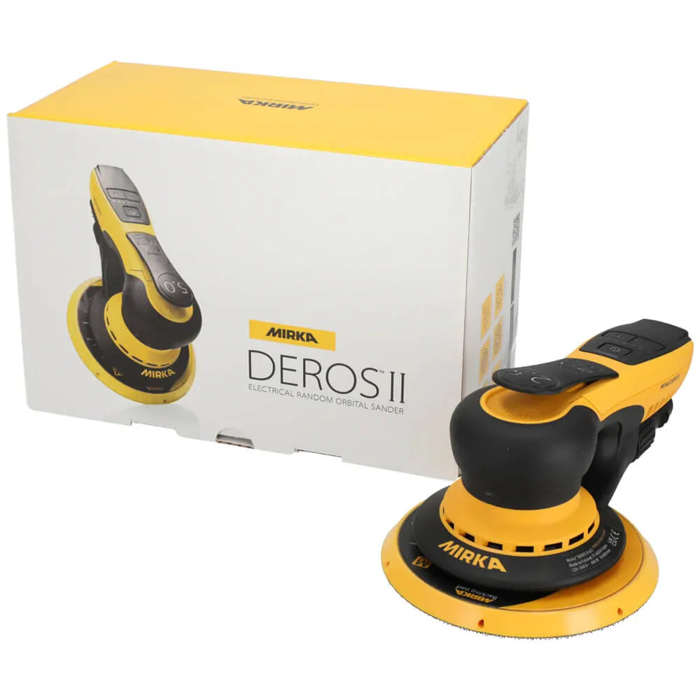 Mirka Deros II 150mm Random Orbital Sander - 2.5mm Orbit 625CV
