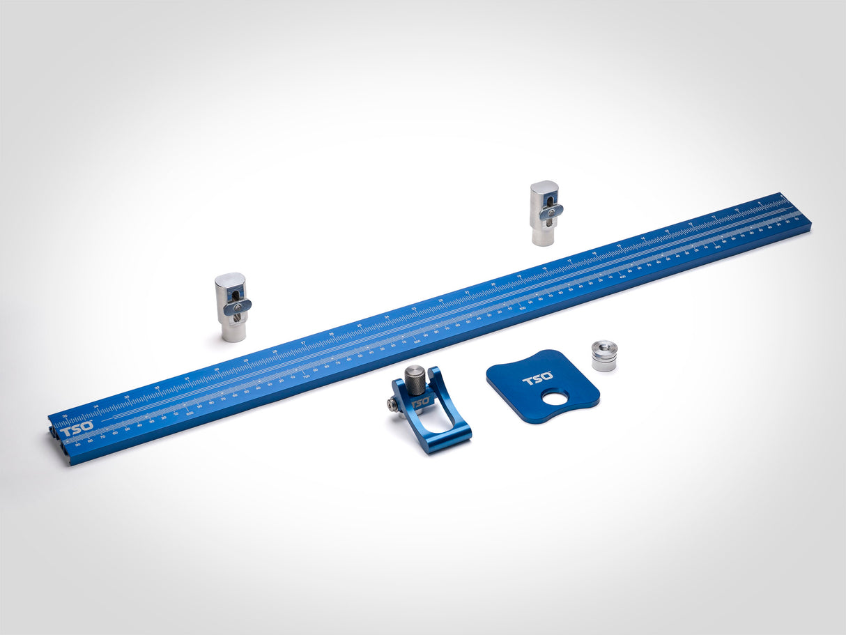 TSO Products 900mm Multifunction Workbench Fence & Stop Set