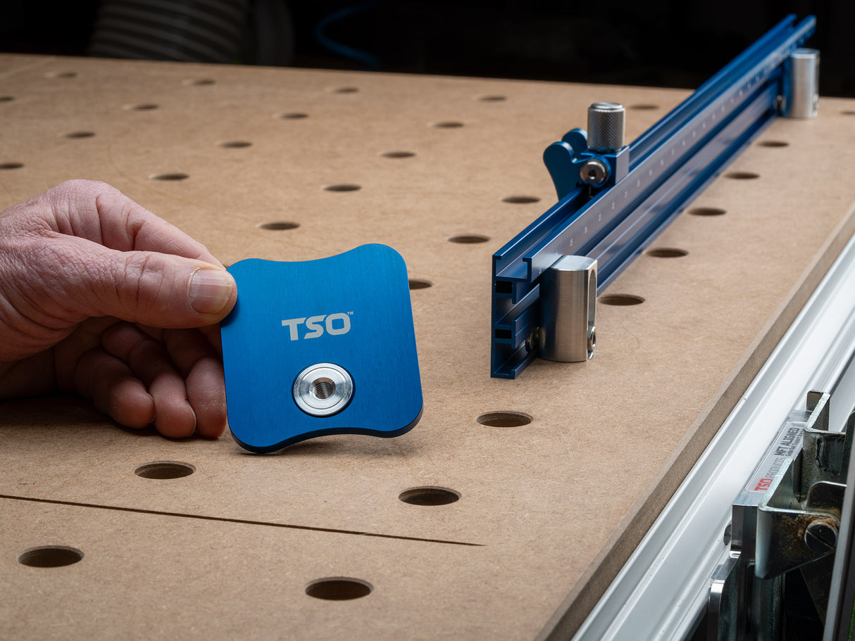 TSO Products 900mm Multifunction Workbench Fence & Stop Set