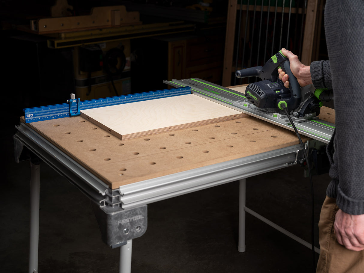 TSO Products 1200mm Multifunction Workbench Fence & Stop Set