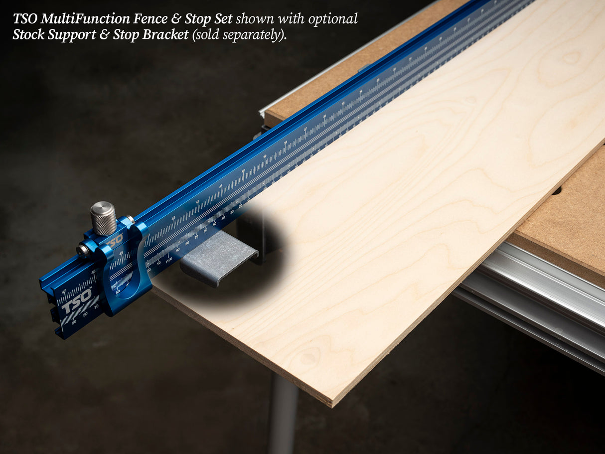TSO Products 1200mm Multifunction Workbench Fence & Stop Set