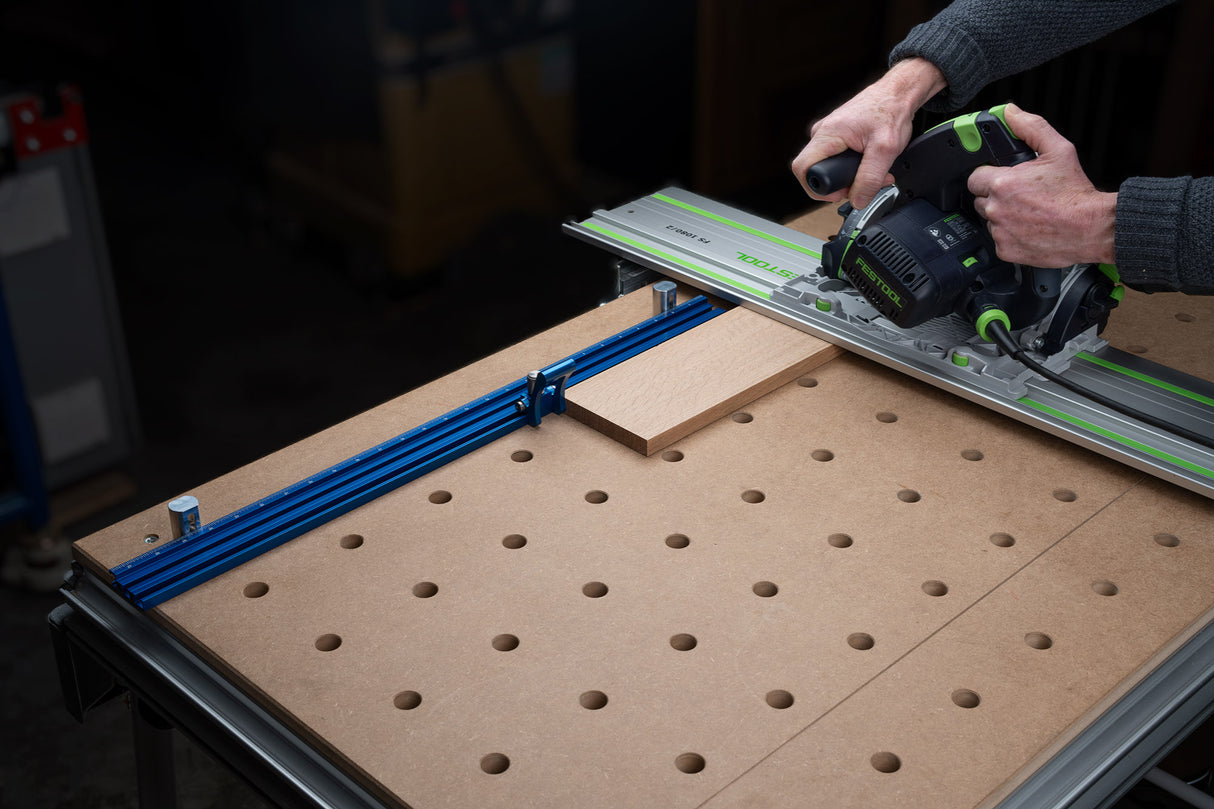 TSO Products 900mm Multifunction Workbench Fence & Stop Set