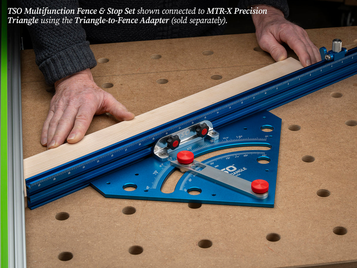 TSO Products 1200mm Multifunction Workbench Fence & Stop Set