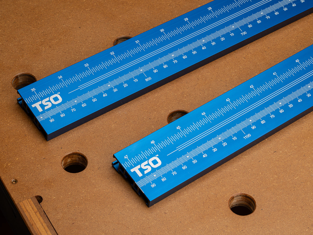 TSO Products 1200mm Multifunction Workbench Fence & Stop Set