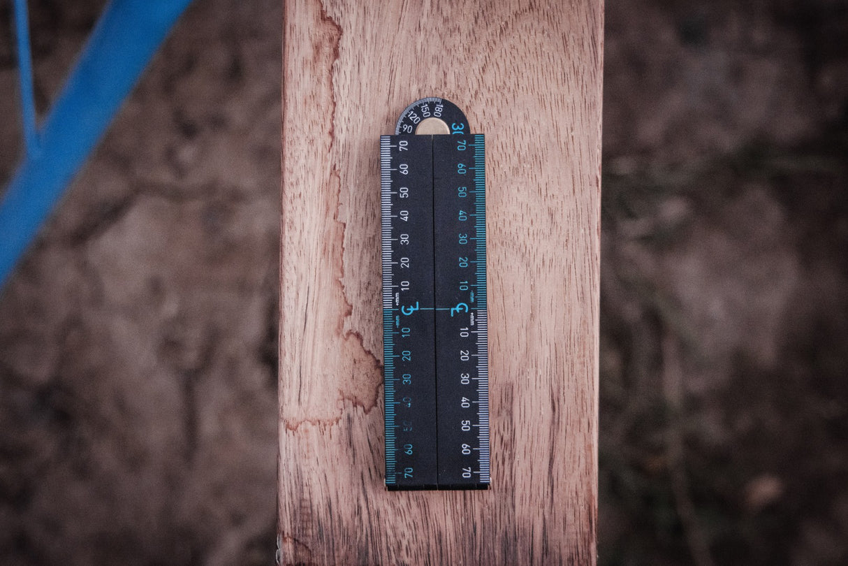 OX Pro Metric Tuff Rule Black - 1200mm