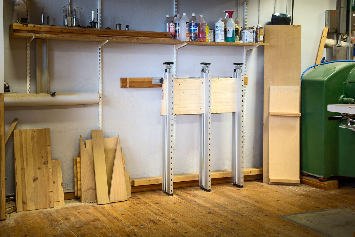 Plano 1250mm Vertical Gluepress Starter Pack - Includes 3 Clamps