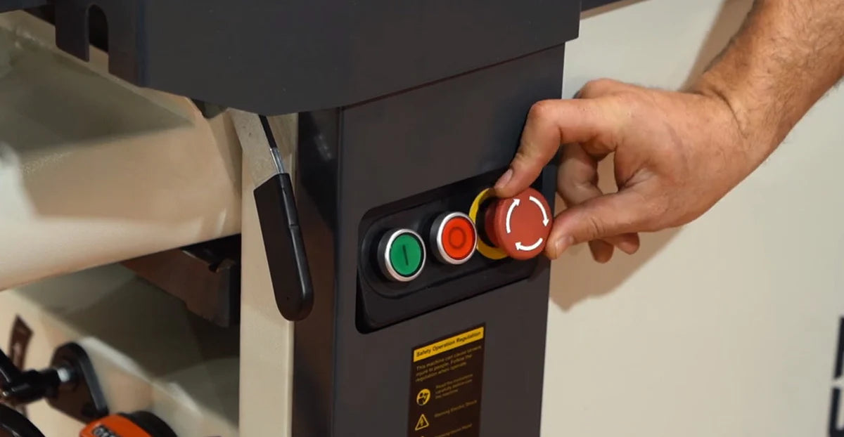 260mm (10") Combination Planer & Thicknesser with Spiral Head Cutter Block PT260B by Woodfast