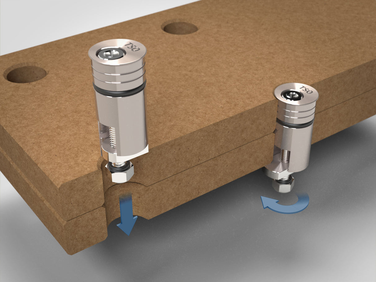 TSO Products Power-Loc Bench Connector Dog - 15 to 29mm Material