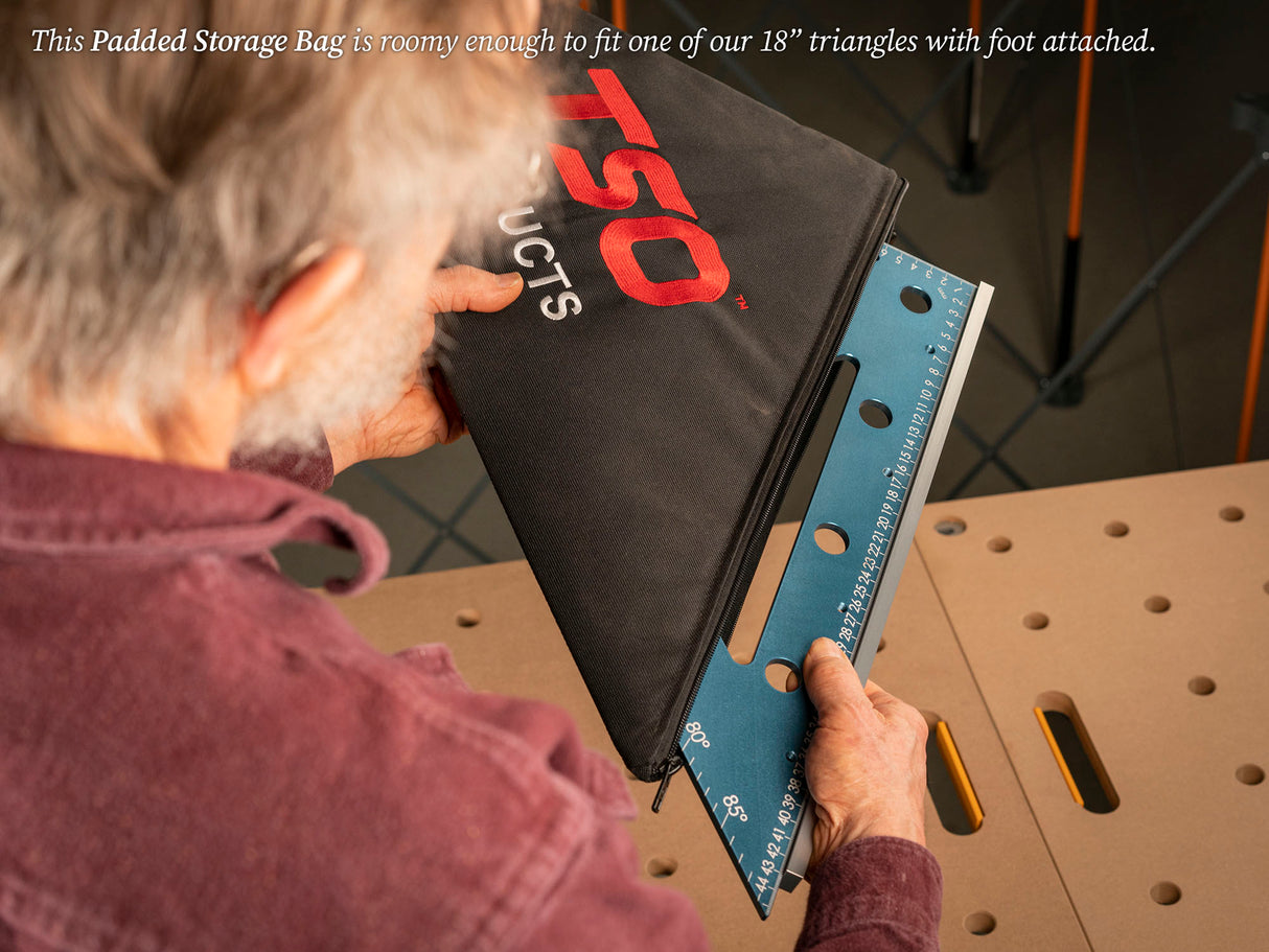 TSO Products Padded Storage Bag for TSO 18" Precision Triangles