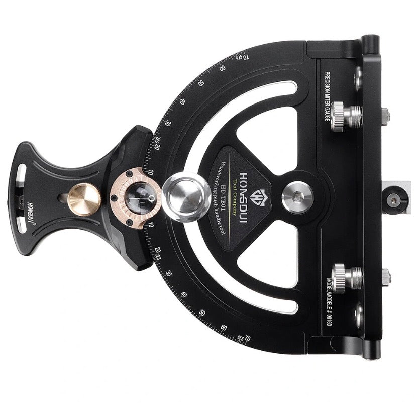 Precision Mitre Gauge Suits Standard Mitre Gauge Slots - By Hongdui Tools