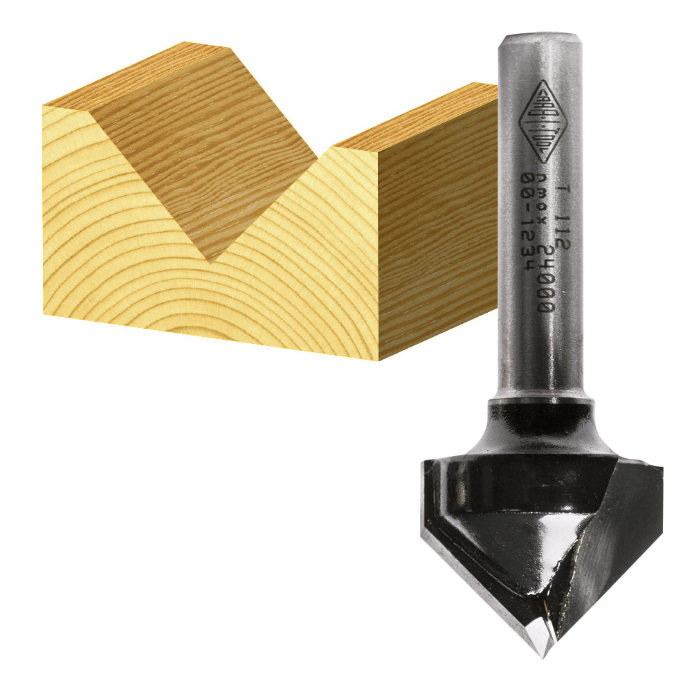 90° Vee Groove Router Bits Carbitool