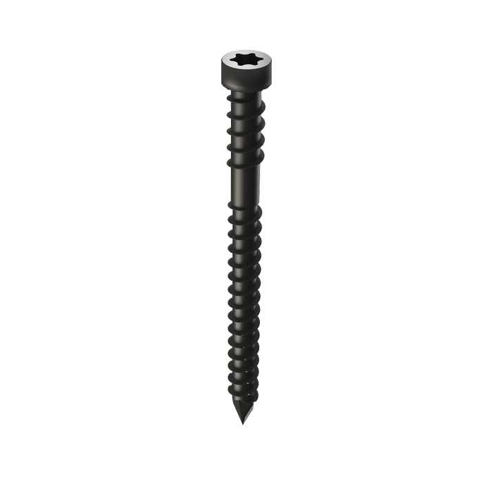Bremick™ Black 304 Stainless Steel Spear Decking Screw Truss Head