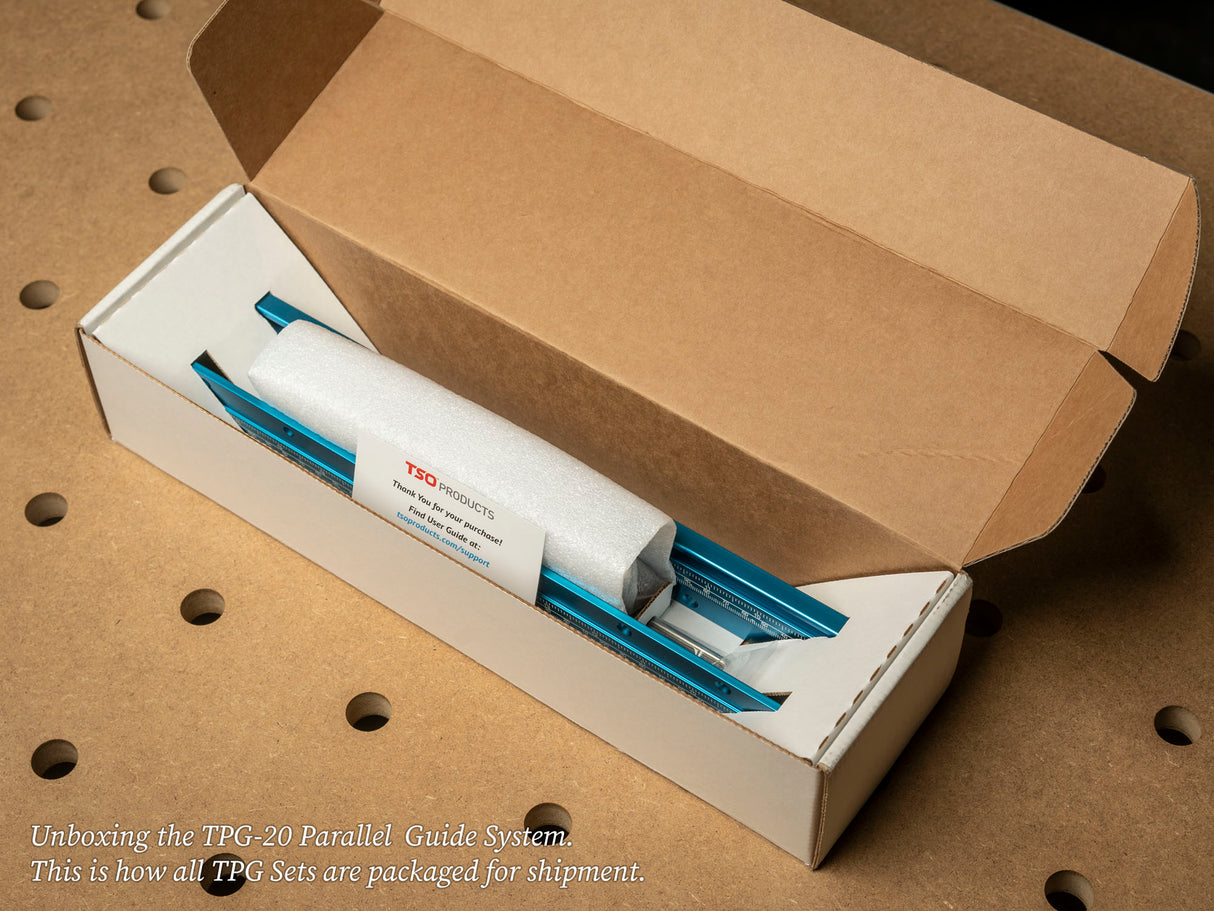 TSO Products 20”/508mm TPG Parallel Guide System - TPG-20 Set