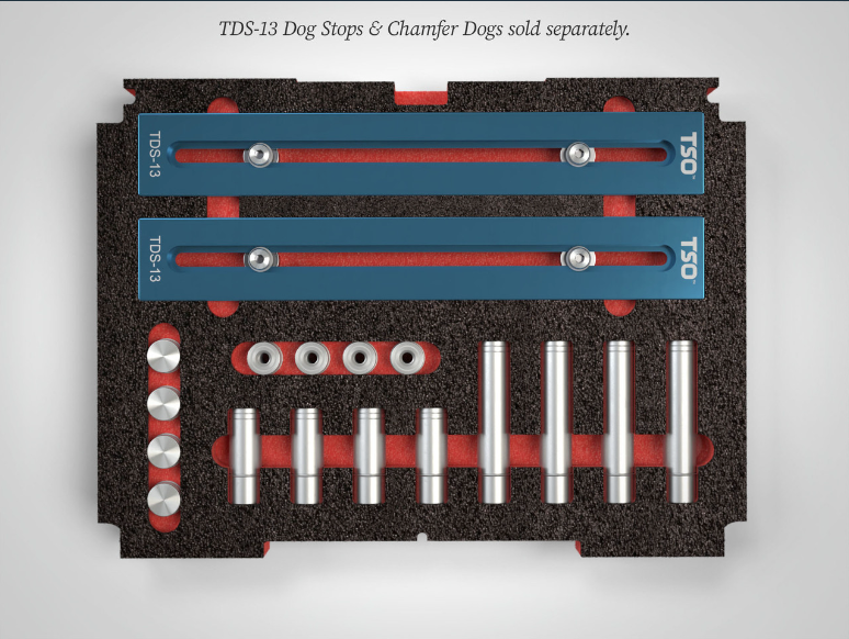 TSO Products TDS-13 and Chamfer Dog Foam Insert