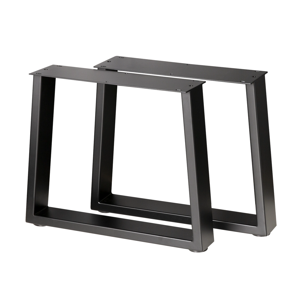 Trapezoid Coffee Table Legs Wide Bottom 430x500x410mm - 75x25mm