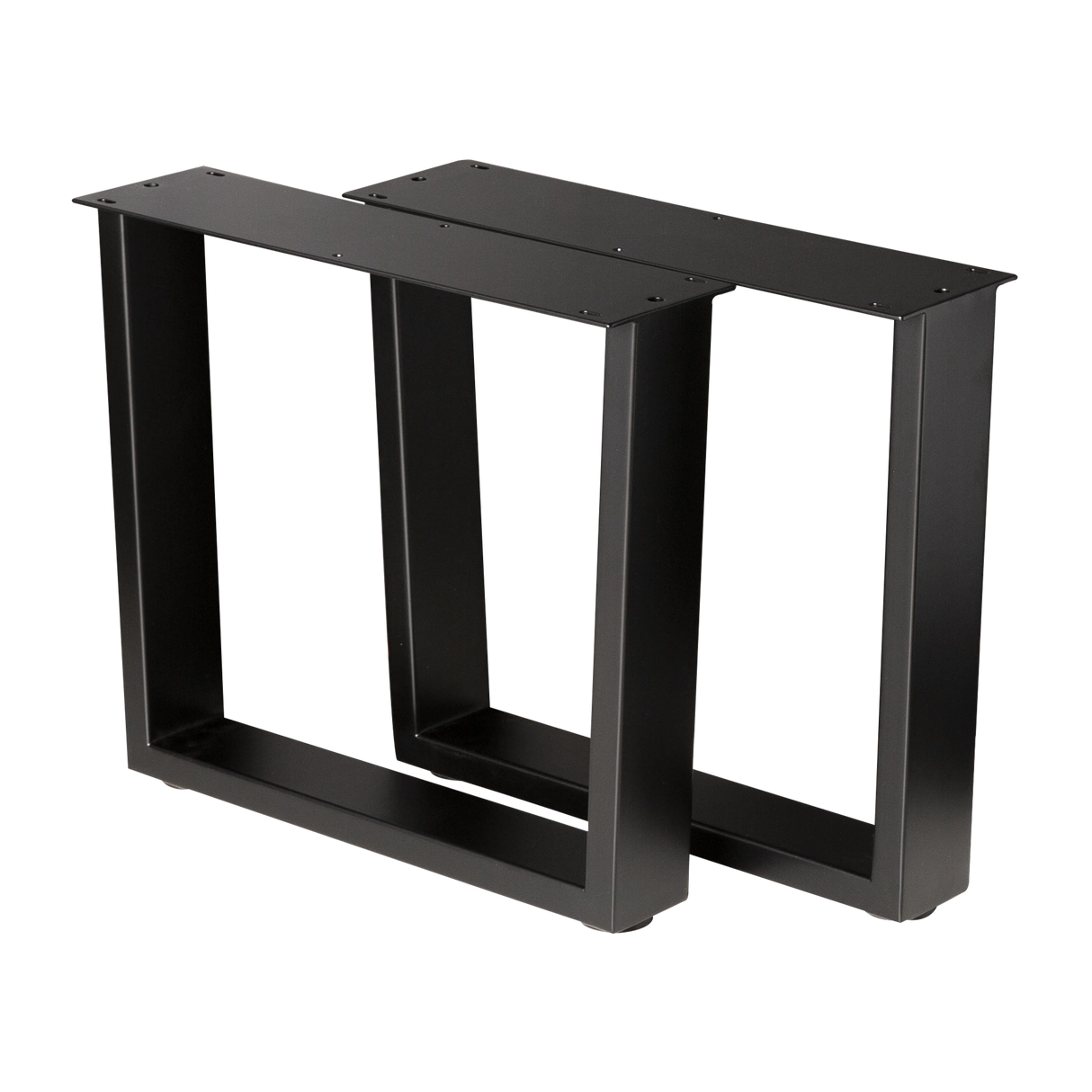 Trapezoid Coffee Table Legs Wide Top 460x430x410mm - 75x25mm