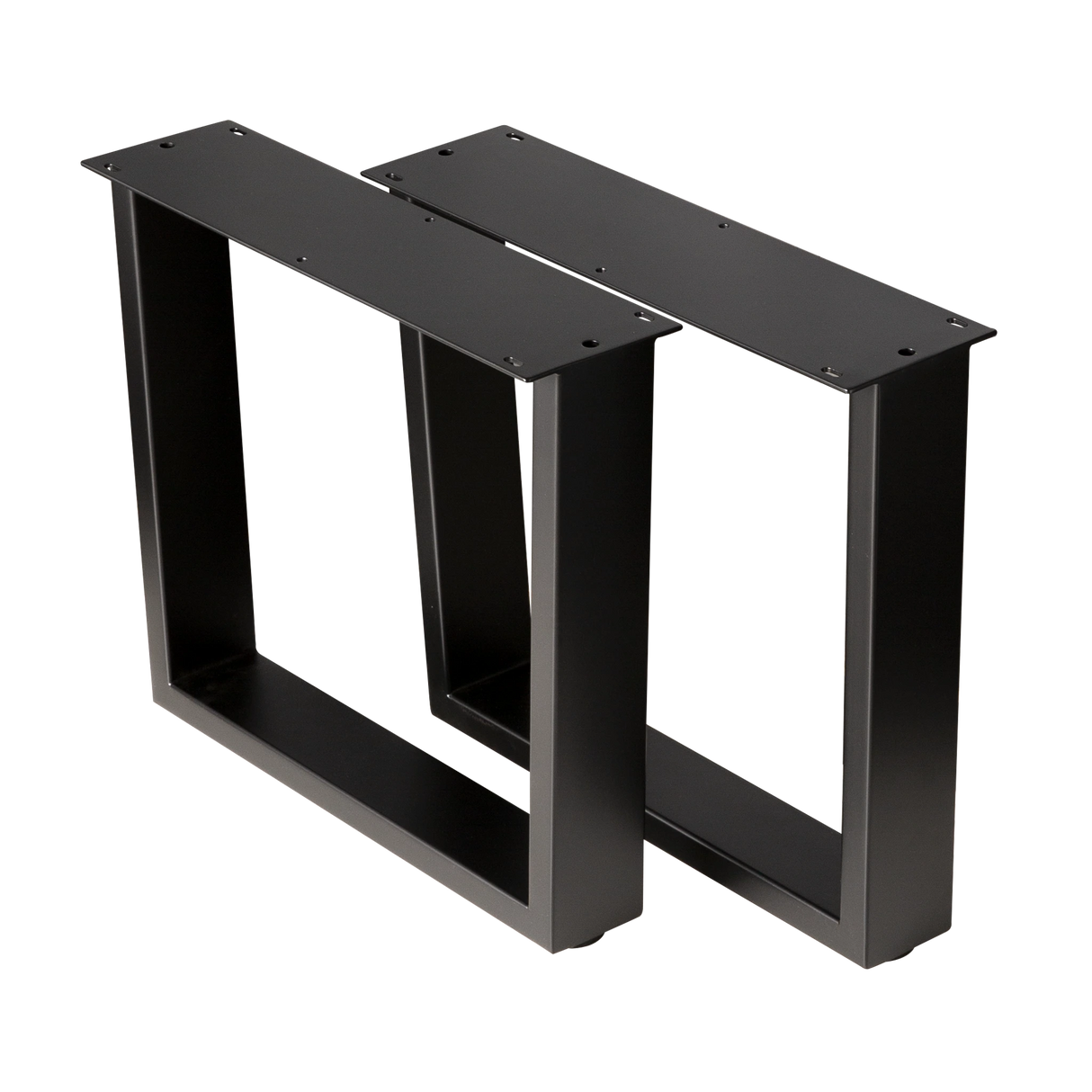 Trapezoid Coffee Table Legs Wide Top 460x430x410mm - 75x25mm