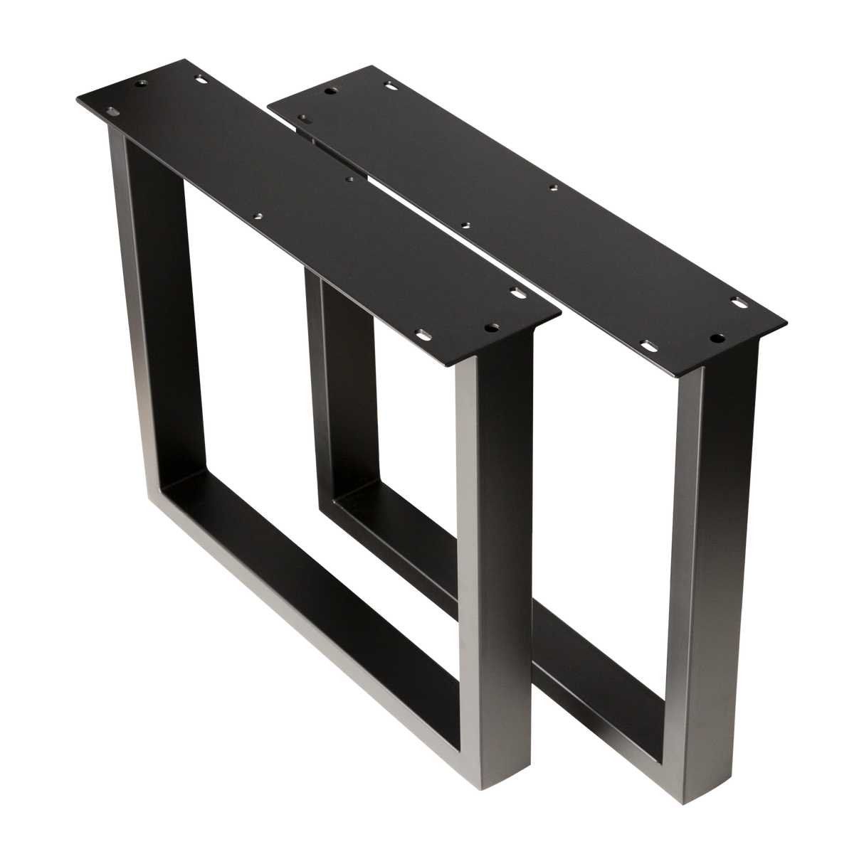 U Shape Coffee Table Legs 460x460x410mm - 50x25mm