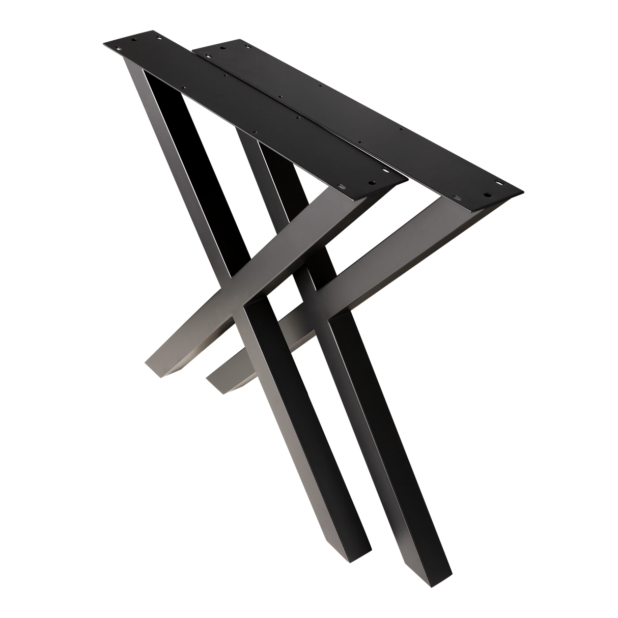 Cross Dining Table Legs 660x660x710mm - 50x50mm