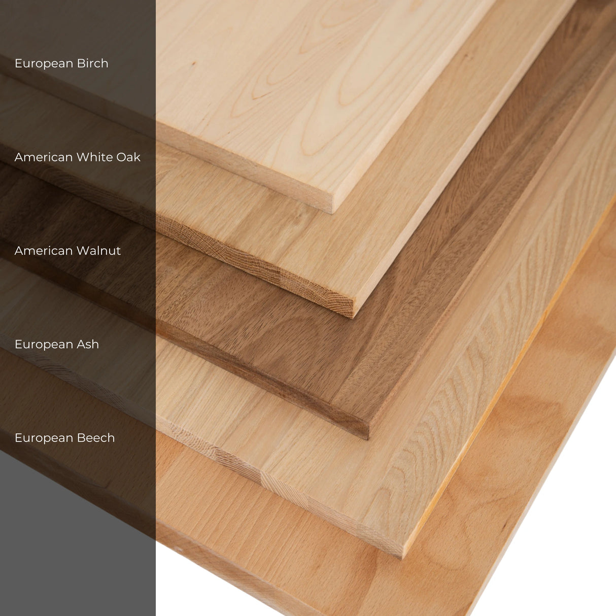 European Birch 1220 x 620 x 20mm Solid Timber Panel - Select Grade