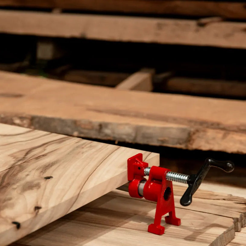 Heavy Duty Pipe Clamp for 3/4in Pipe Panel Clamping - By Timberlock Tools