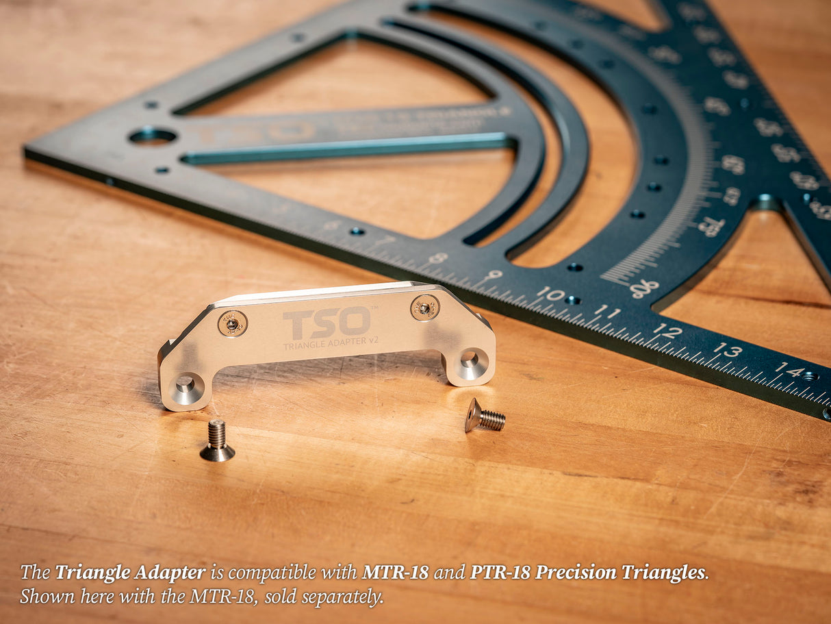 TSO Products Triangle Adapter for Guide Rails v2