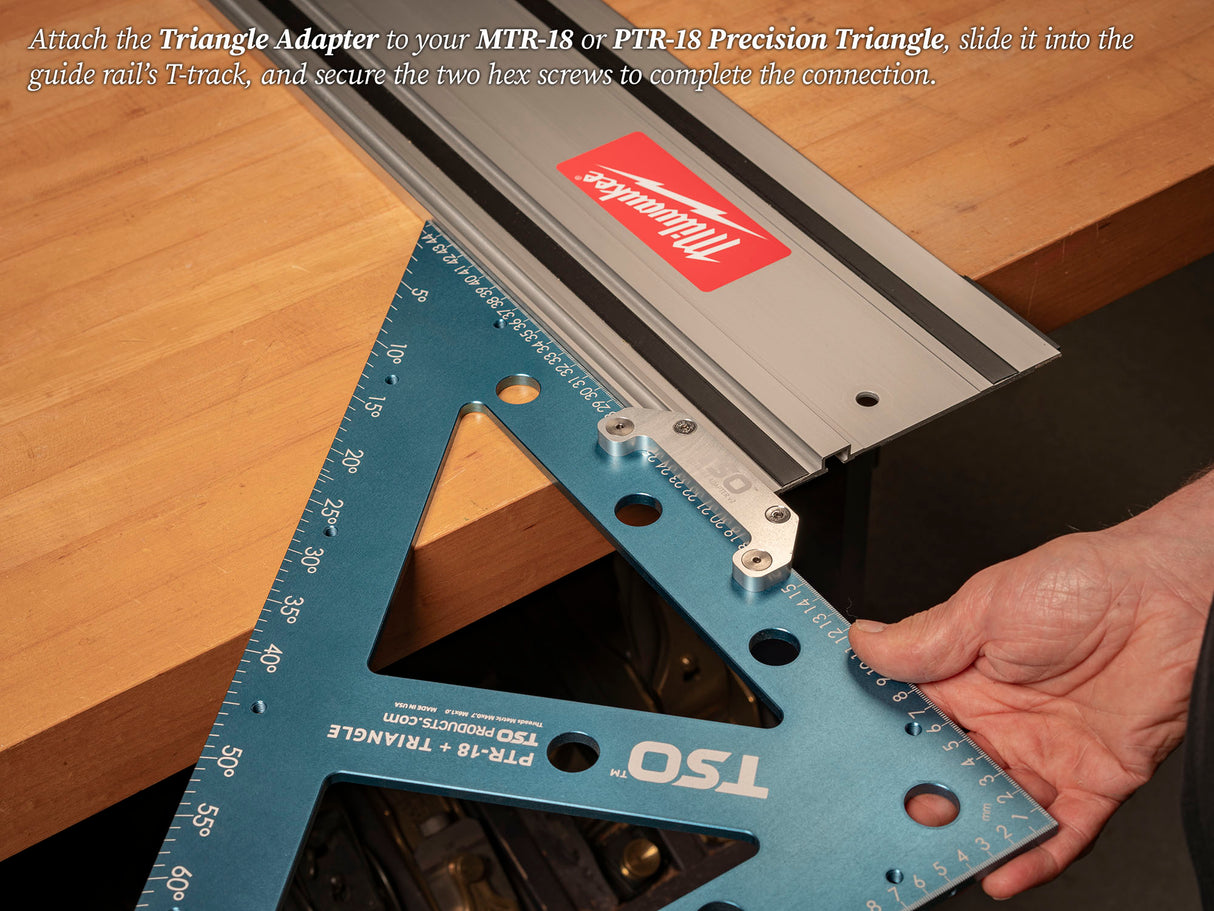 TSO Products Triangle Adapter for Guide Rails v2