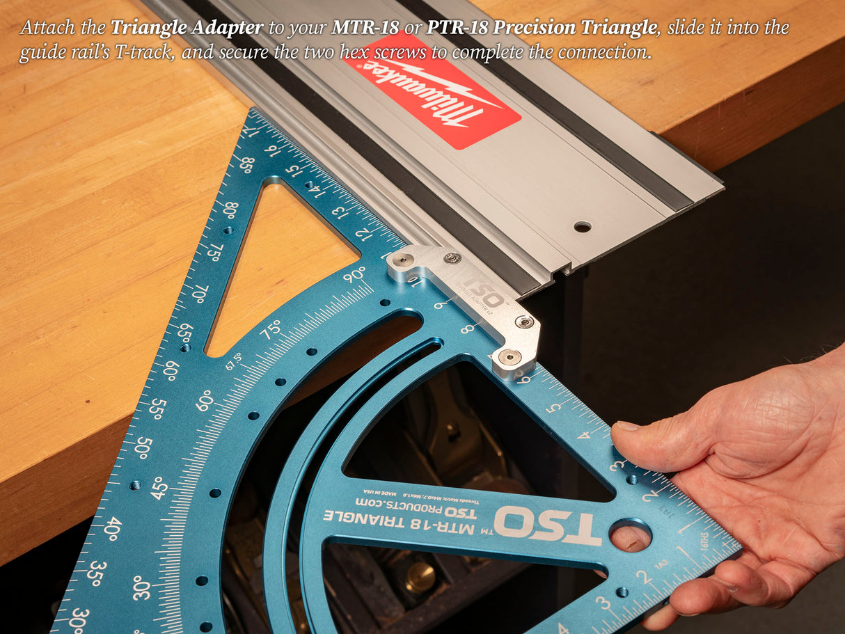 TSO Products Triangle Adapter for Guide Rails v2