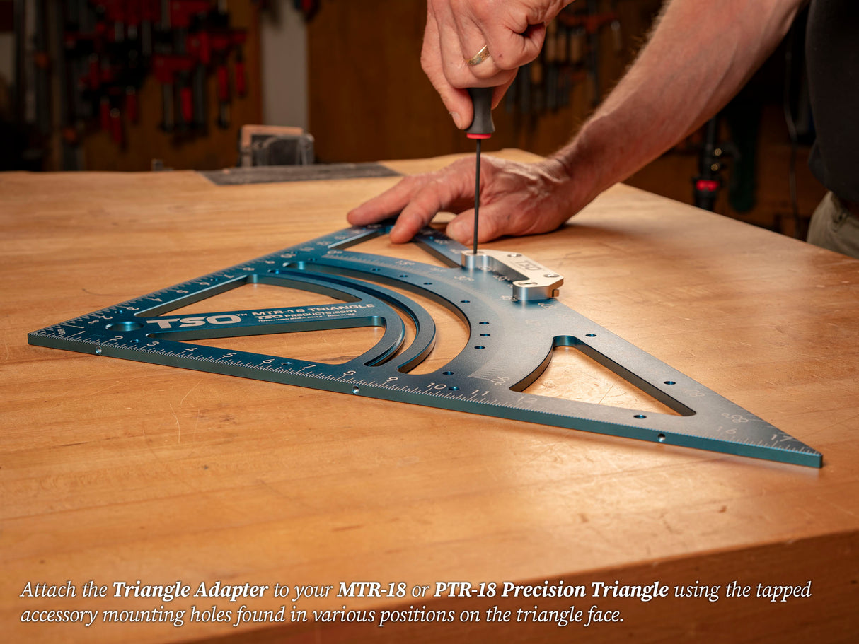 TSO Products Triangle Adapter for Guide Rails v2