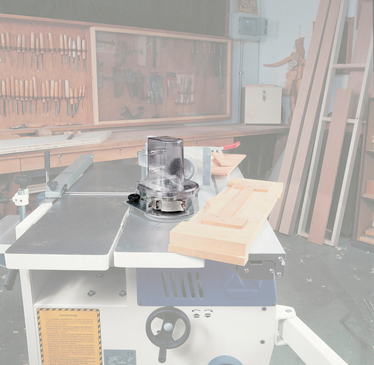 SCM Minimax Genius C30 300mm 4 in 1 Combination Machine Combination Machine - Single Phase