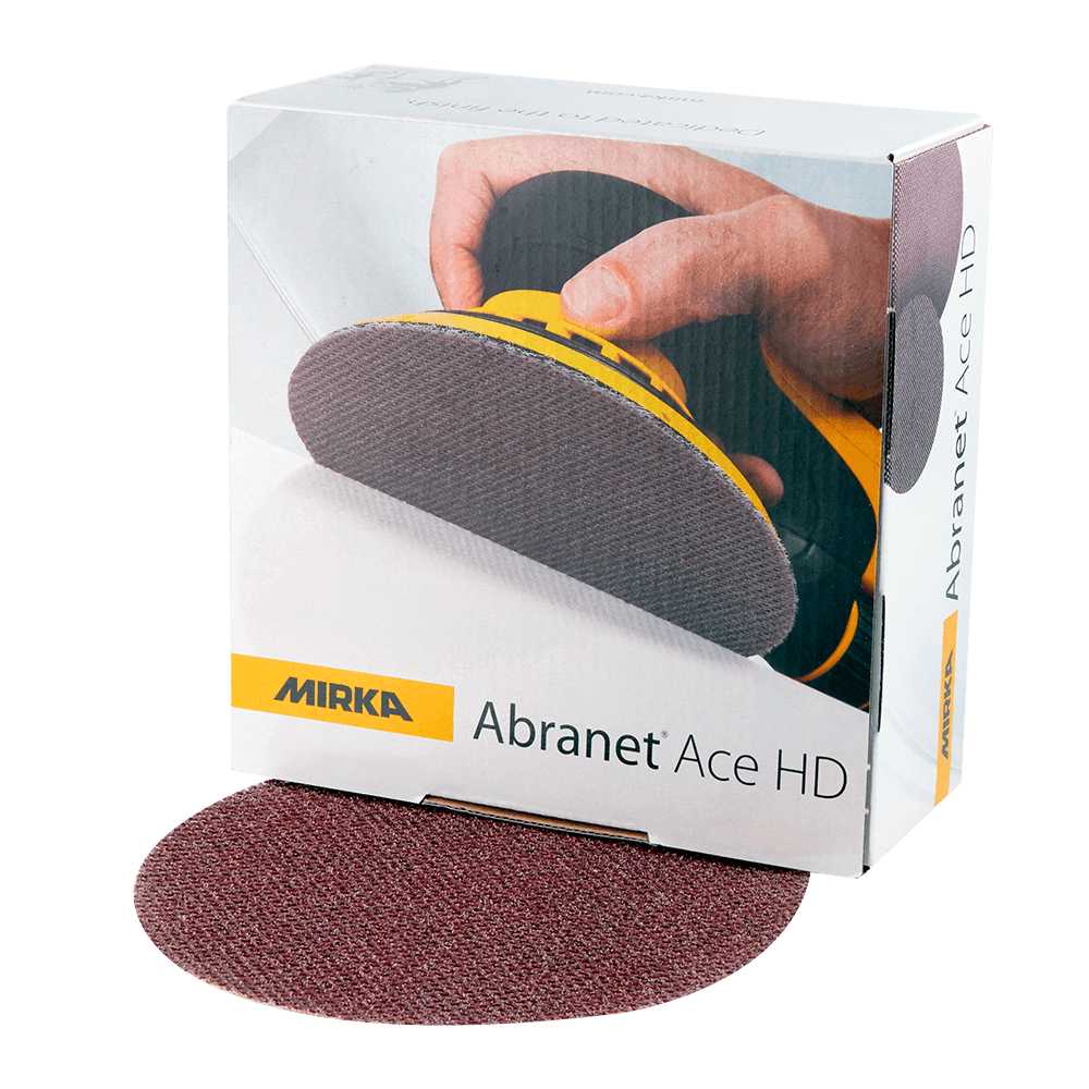 Mirka Abranet Ace HD Ceramic Sanding Discs | 150mm/6"