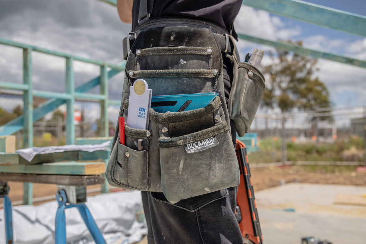 Pro Metric Tuff Rule White - 600mm