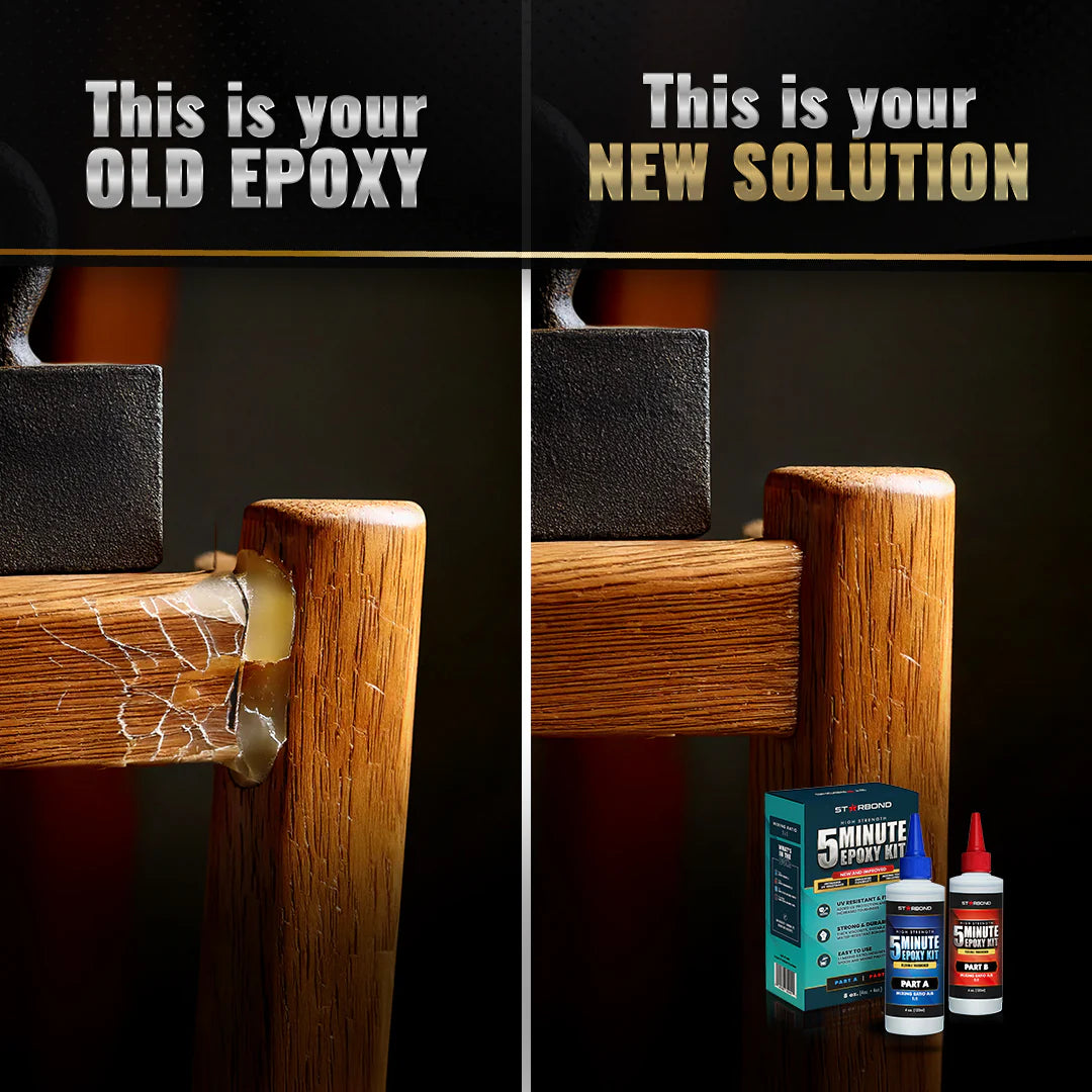 5 Minute Flexible Epoxy Pro Kit | Flexible-Toughened, UV-Resistant, Non-Yellowing 236ml/8oz