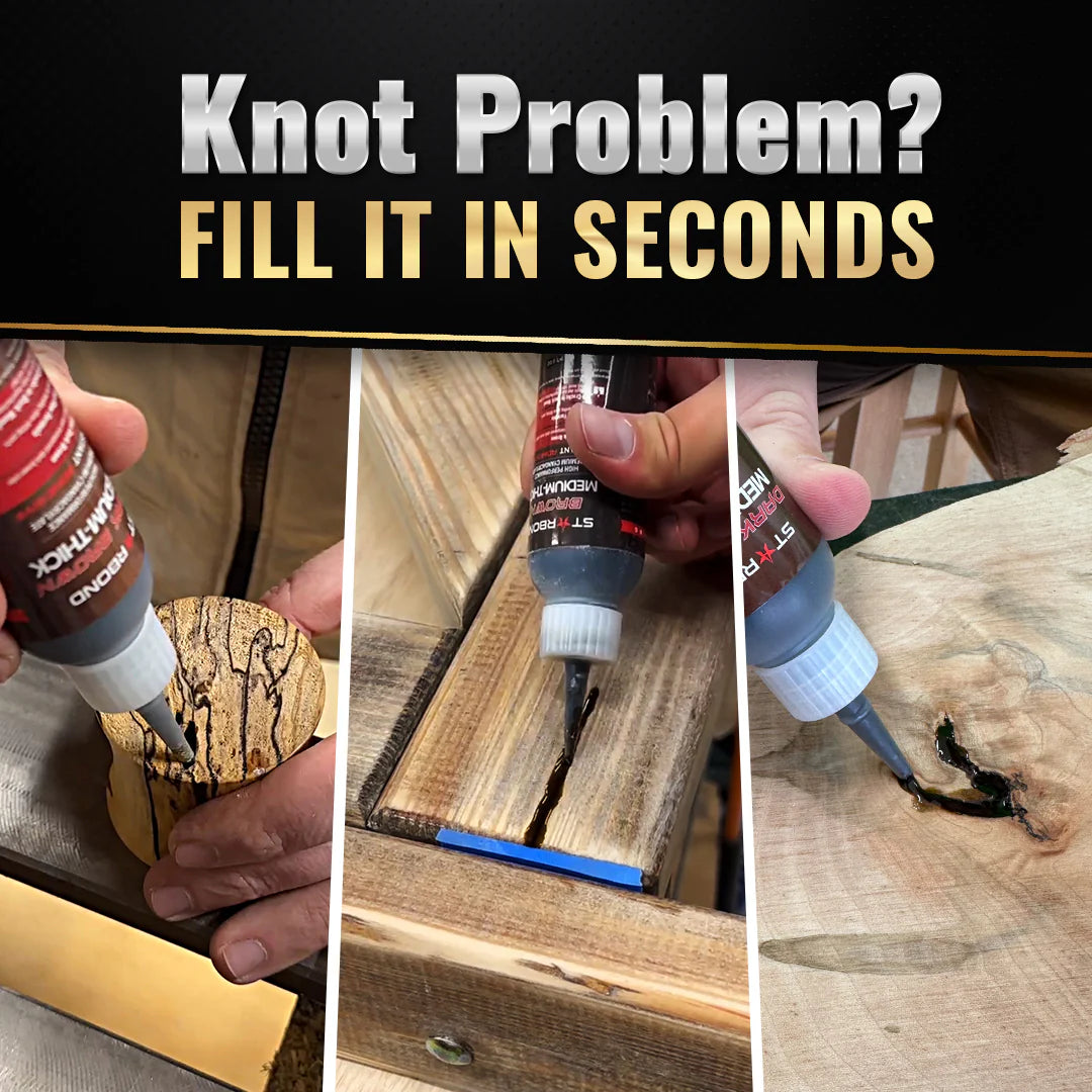 Starbond Dark Brown Medium-Thick CA Super Glue | 59ml/2oz