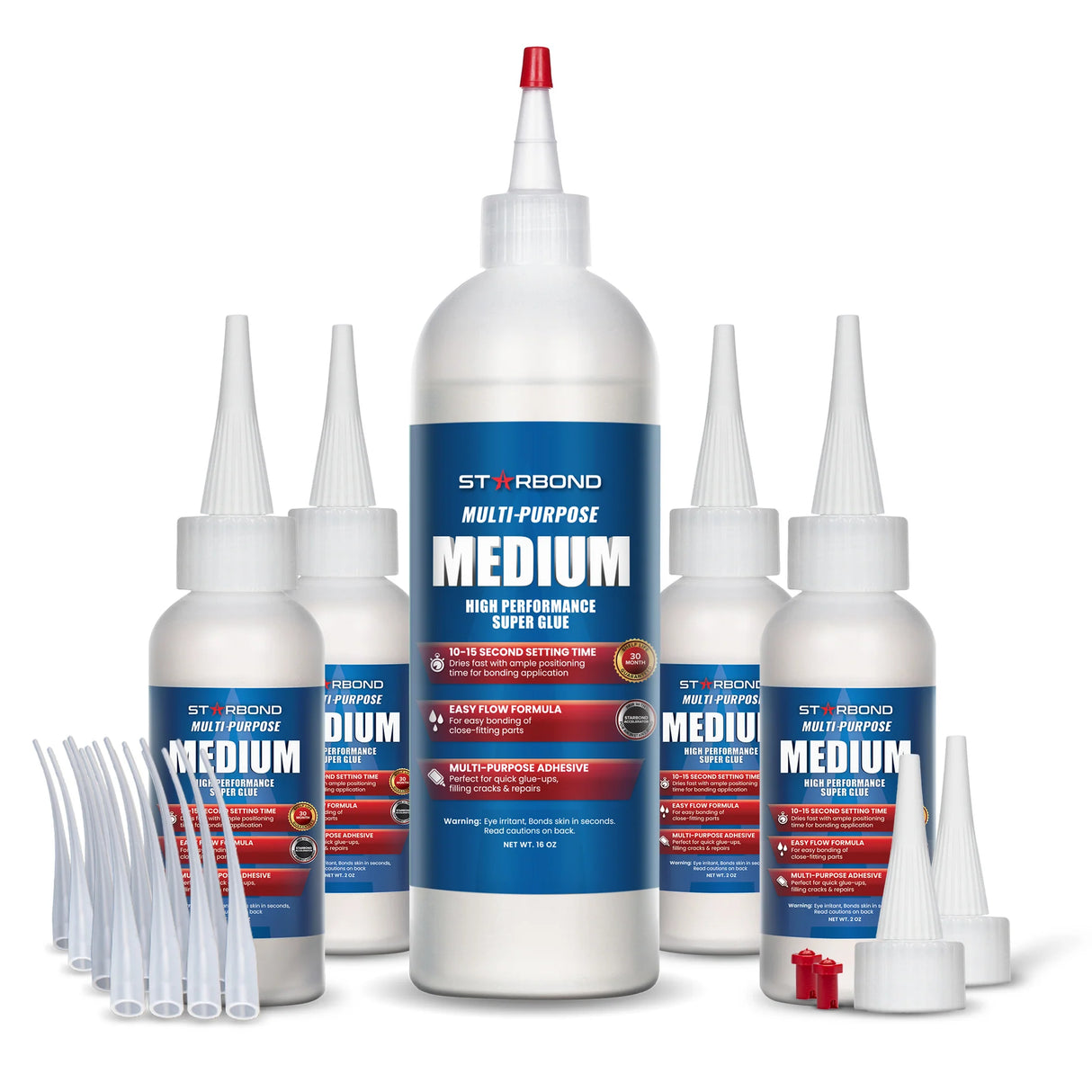 Starbond Multi-Purpose Medium CA Super Glue | 473ml/16oz