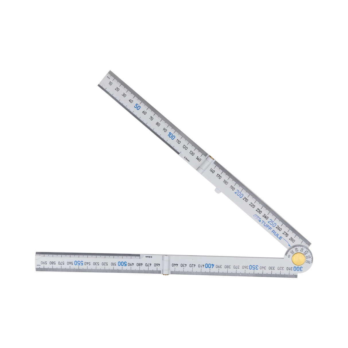 Pro Metric Tuff Rule White - 600mm