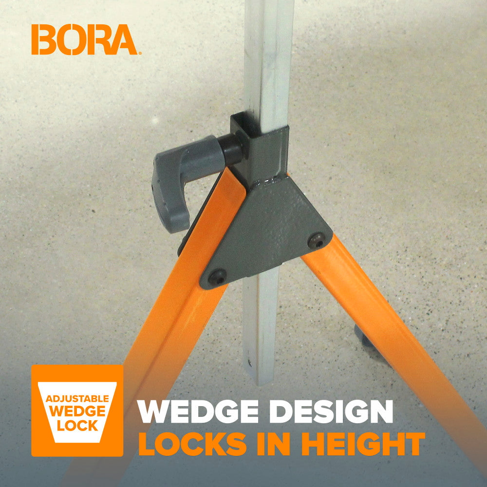 Bora A-Frame Tri-Function Pedestal Roller Stand
