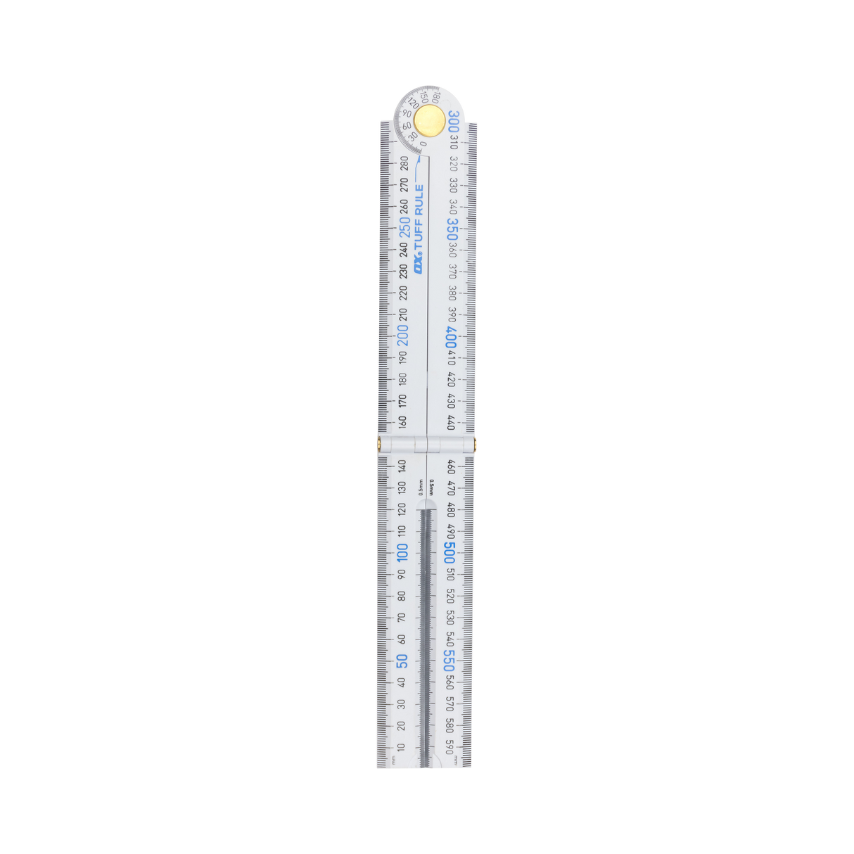 Pro Metric Tuff Rule White - 600mm