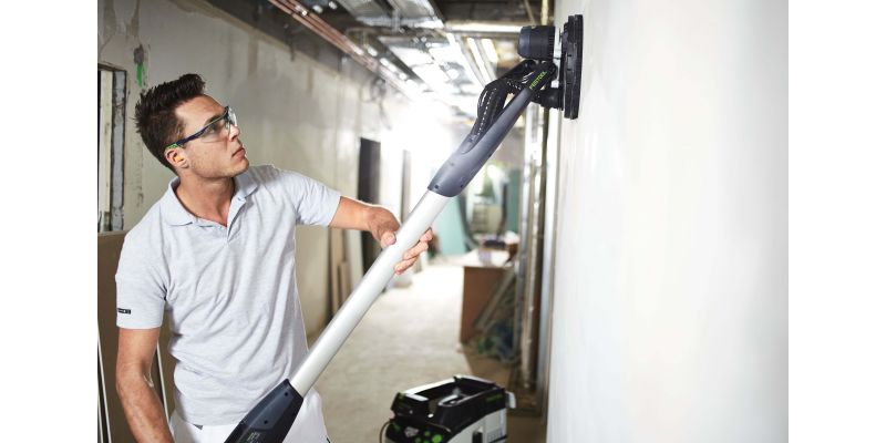 LHS 225 PLANEX Easy 225mm Drywall Sander with M Class Dust Extractor Set - LHS E 225 CTM 36-Set