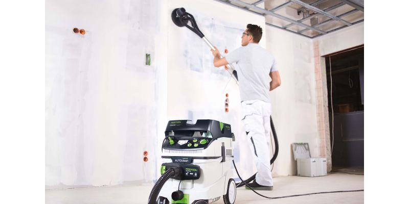 LHS 225 PLANEX Easy 225mm Drywall Sander with M Class Dust Extractor Set - LHS E 225 CTM 36-Set