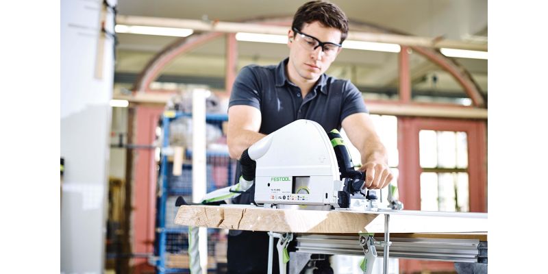 TS 75 210mm Plunge Cut Circular Saw in Systainer with 1400mm Rail - TS 75 EBQ-Plus FS