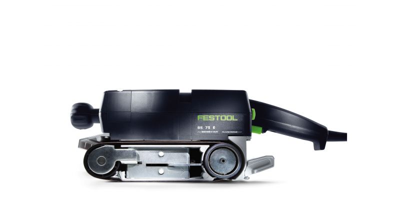 BS 75mm Belt Sander in Systainer with Sanding Frame Set - BS 75 E-Set