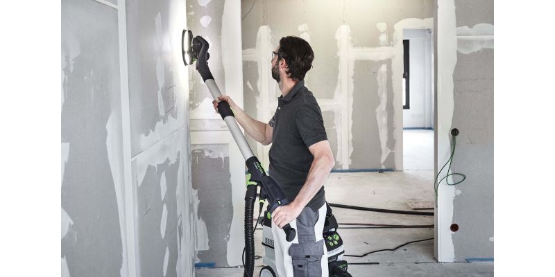 LHS 2 225 PLANEX 225mm Drywall Sander in Systainer - LHS 2 225 EQI-Plus