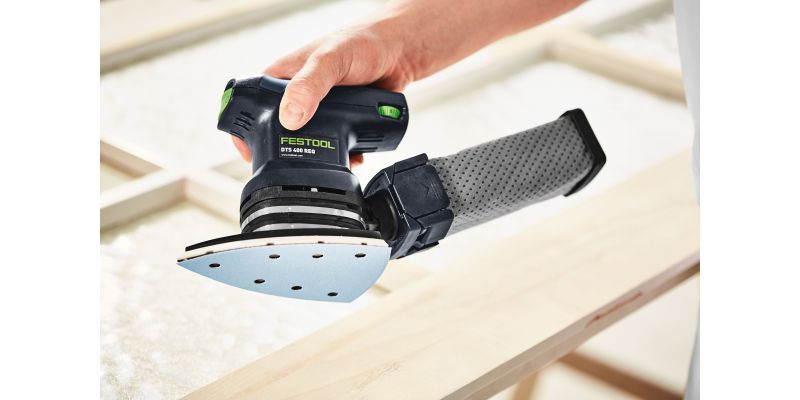 DTS 400 REQ 100 x 150mm Orbital Iron Head Sander in Systainer - DTS 400 REQ-Plus