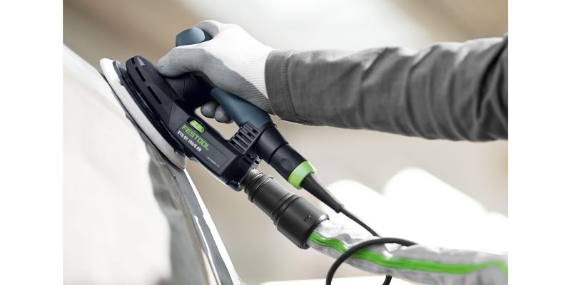 ETS EC 150mm Brushless Random Orbital 3mm Sander in Systainer - ETS EC150/3 EQ-Plus