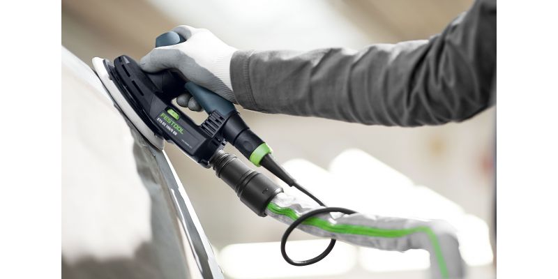 ETS EC 150mm Brushless Random Orbital 5mm Sander in Systainer - ETS EC150/5 EQ-Plus