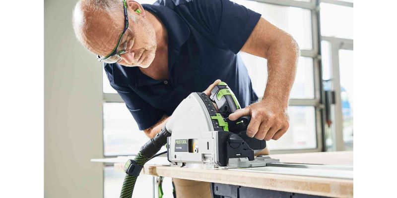 TS 55F 160mm Plunge Cut Circular Saw Plus with 1400mm Rail - TS 55 FEBQ-Plus-FS